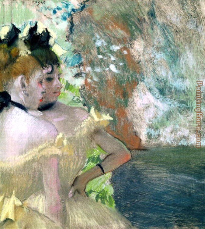 Edgar Degas Dancers in the Wings 2